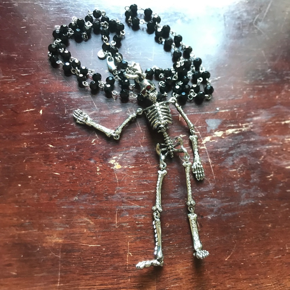Butler & Wilson Skeleton Necklace